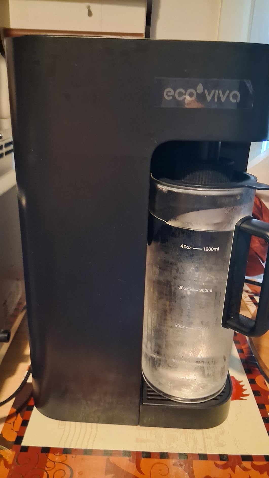 Mate 3 UV Reverse Osmosis Water Filter Countertop, 3:1 Pure to Drain, Autofill Pitcher, No Installation Water Purifier, Portable 9 Stage RO Water Filtration with Remineralization, Self-Cleaning, Black customer photo 2