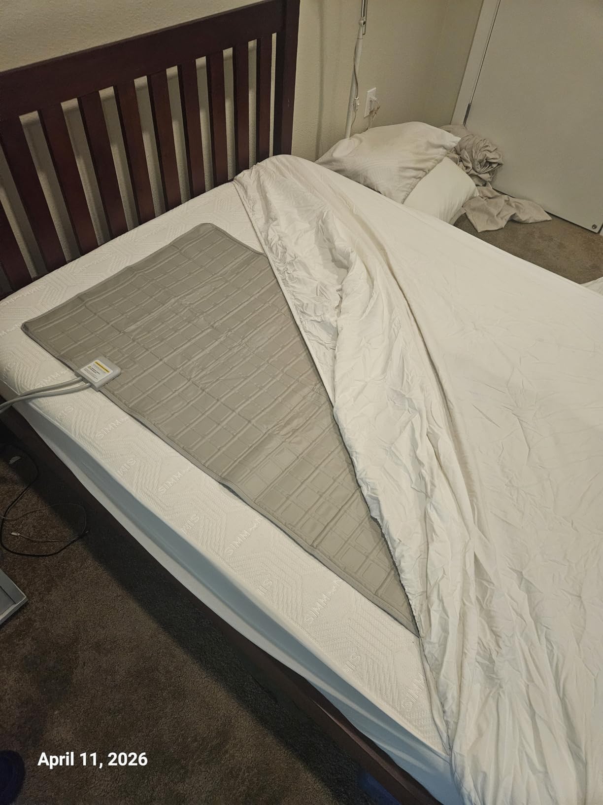 SAITRIO Bed Cooling System Air1 (Full) - Cooling Mattress Pad | For hot sleepers & night sweats: hydro-powered, ultra-thin, quiet and fits under any fitted sheet customer photo 2