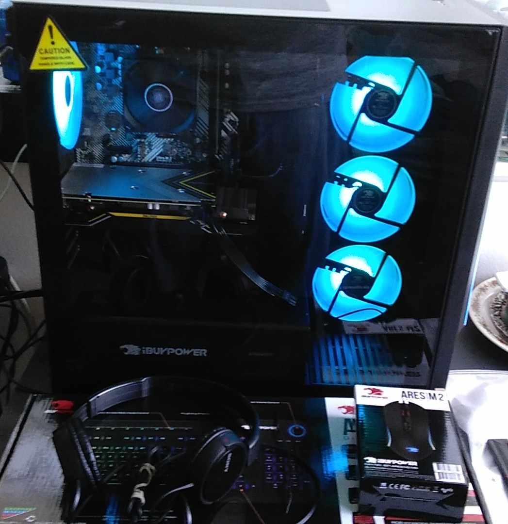 iBUYPOWER Element Gaming PC Desktop Computer AMD Ryzen 9 7900X CPU, NVIDIA GeForce RTX 5070 12GB GPU, 32GB DDR5 RGB 5200MHz RAM, 1TB NVMe SSD, Windows 11 Home customer photo 1