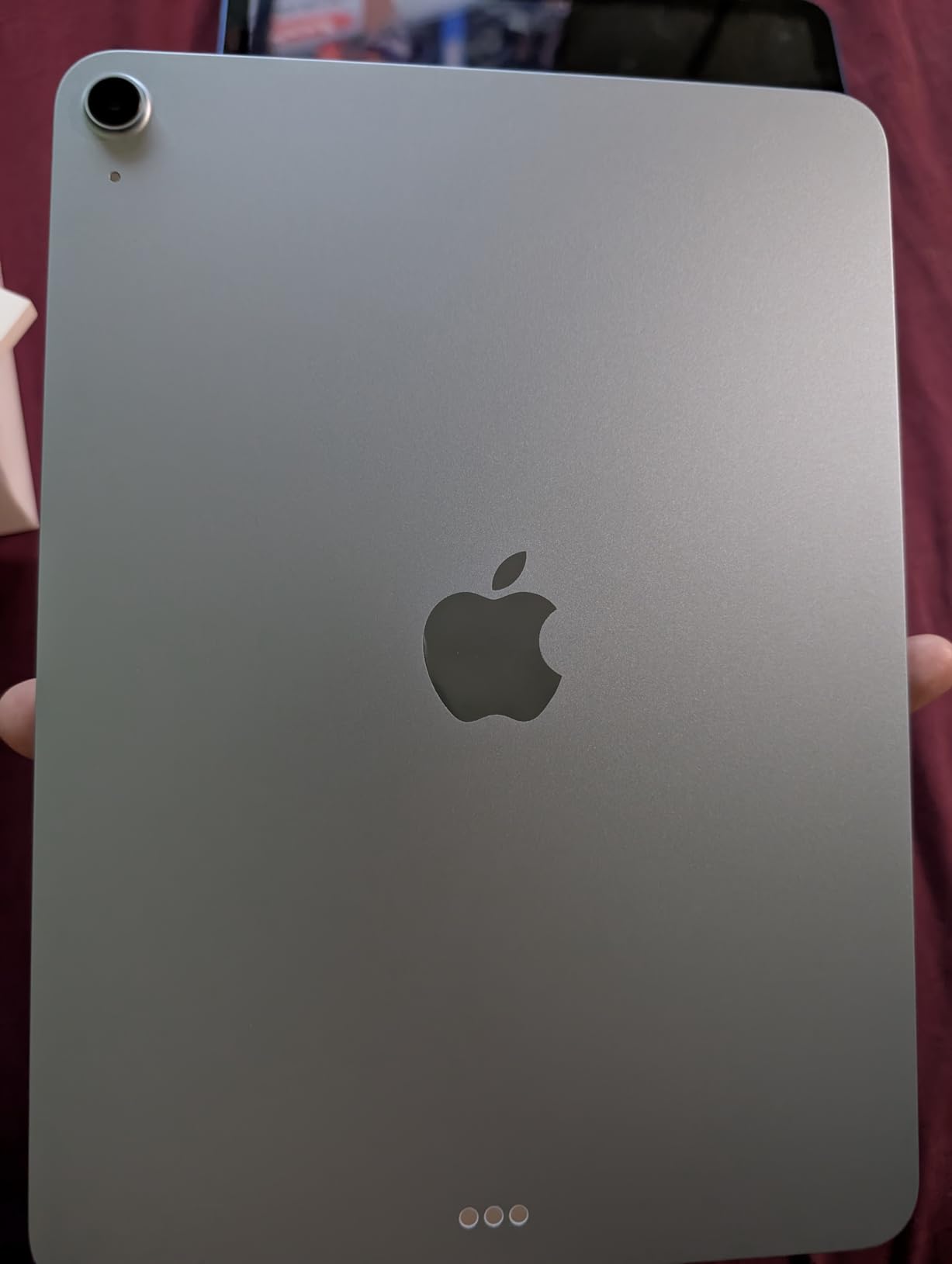 Apple iPad Air 11-inch (M4): Liquid Retina Display, 256GB, 12MP Front/Back Camera, Wi-Fi 7 with Apple N1, Touch ID, All-Day Battery Life - Space Gray customer photo 2