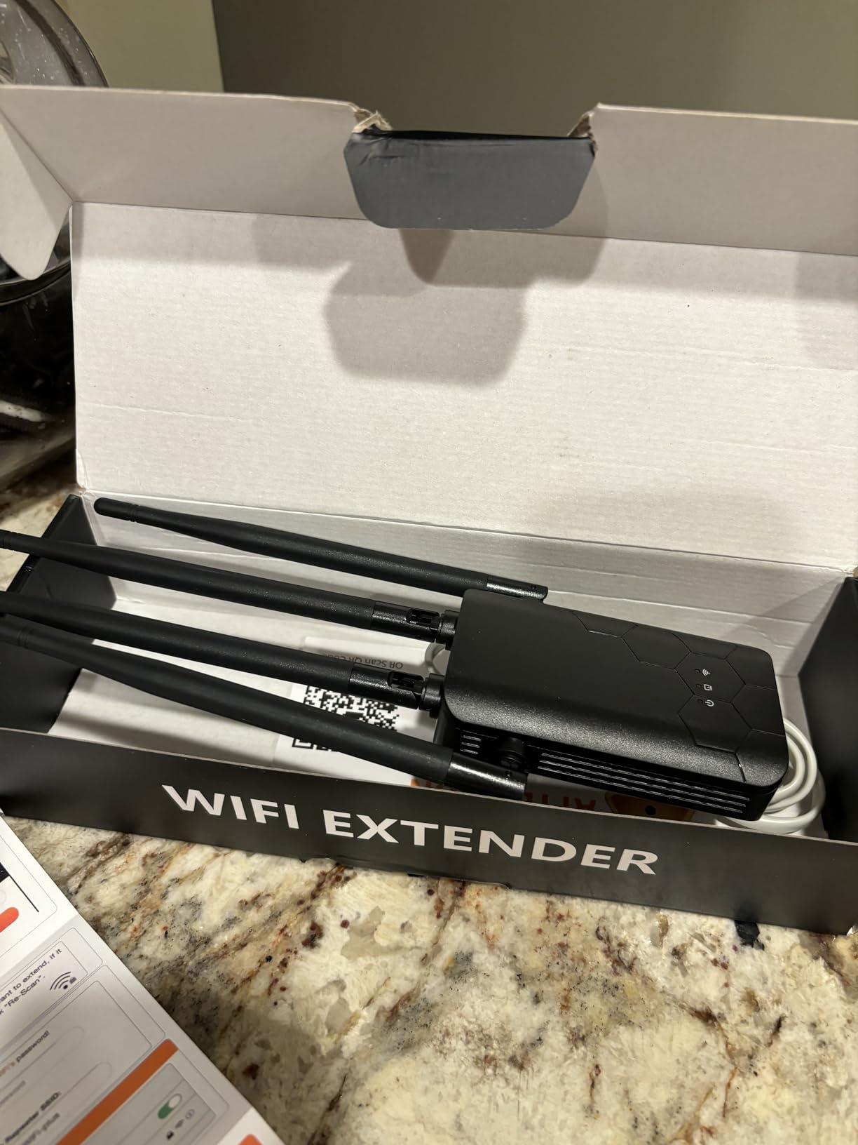 2026 WiFi Extender Internet Booster, 10000 Sq.ft Long Range Repeater Wireless Routers Amplifier, Mesh Wi-Fi 80% Faster | Broader Than Ever, Support More Network Devices at Home, 1-Tap Setup customer photo 2