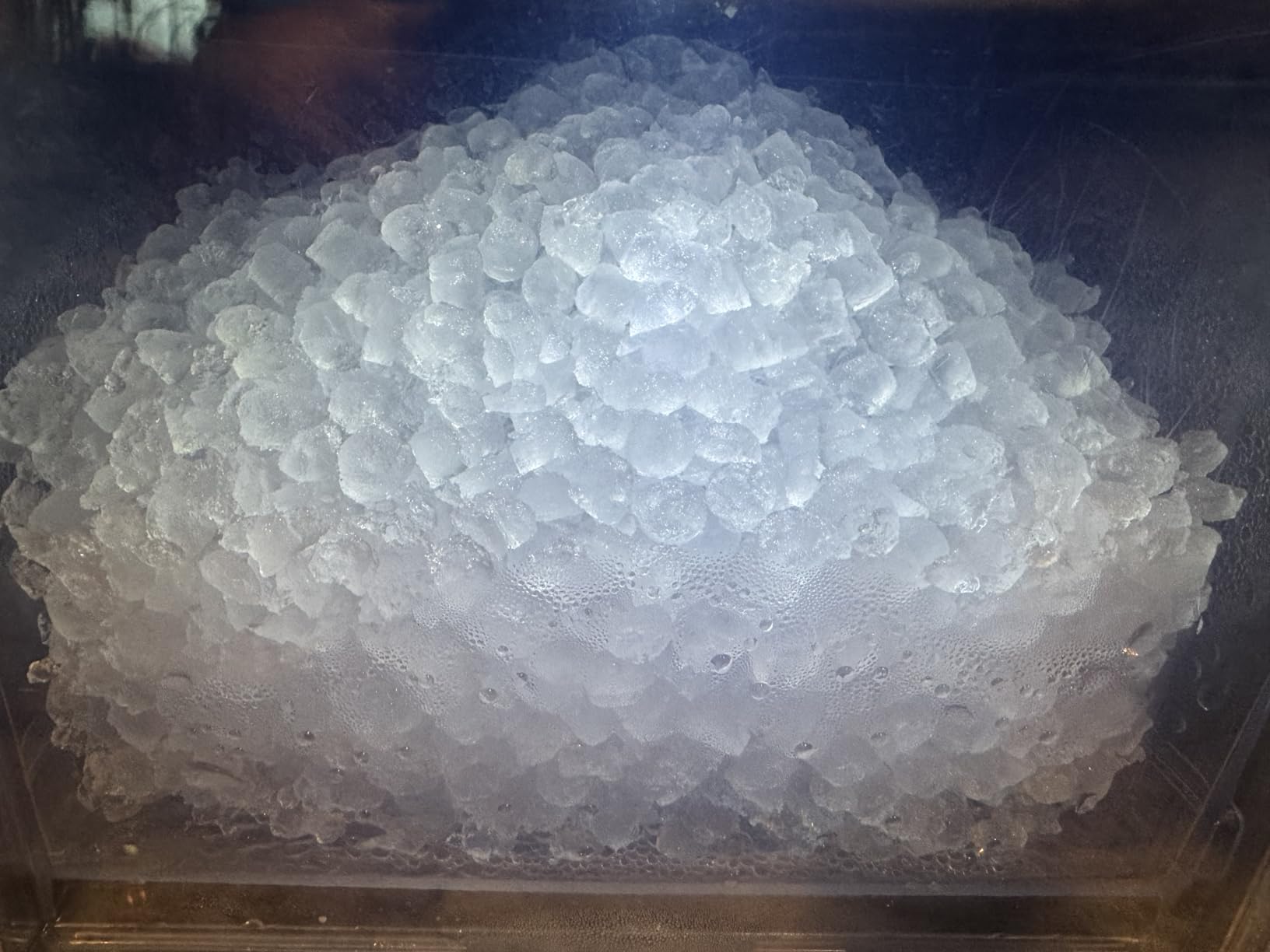 GE Profile Opal Ultra, Countertop Nugget Ice Maker, 1 Gal XL Side Tank, Amazon Exclusive, 38 lbs/Day, Pebble Pellet Crushed Ice Machine, WiFi Stainless Steel customer photo 3