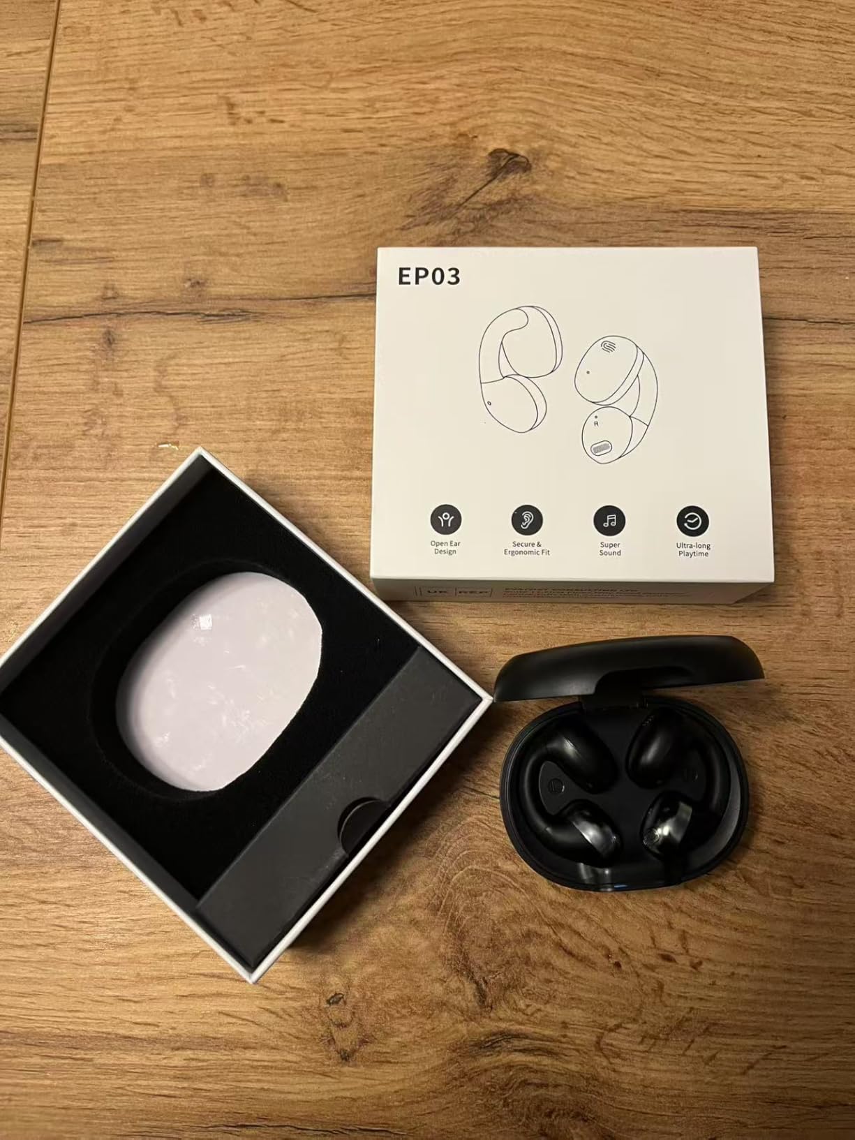 PSIER Bone Conduction Swimming Headphones with Dual Driver, IPX8 Waterproof Air Conduction Open Ear Buds MP3 Mode 32GB Memory 8H Playtime Bluetooth 6.0 Earbuds Deep Bass for Sports customer photo 2