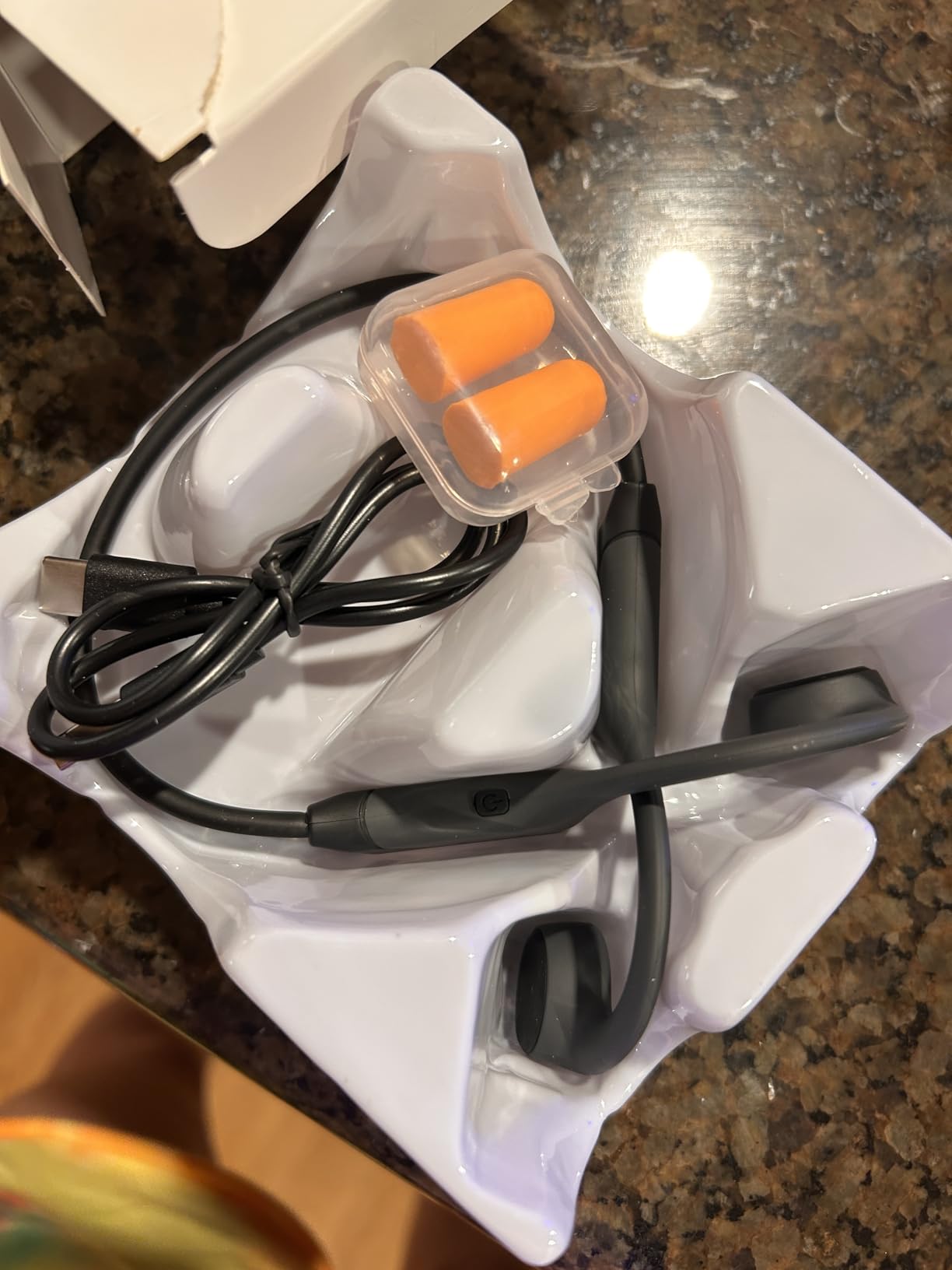 New Waterproof Open-Ear Bone Conduction Headphones - Bluetooth 6.0, 10-Hour Battery Life, Ultra-Light Wireless Headset with Stable Connection, Ideal for Running, Cycling, Workout, Hiking customer photo 2