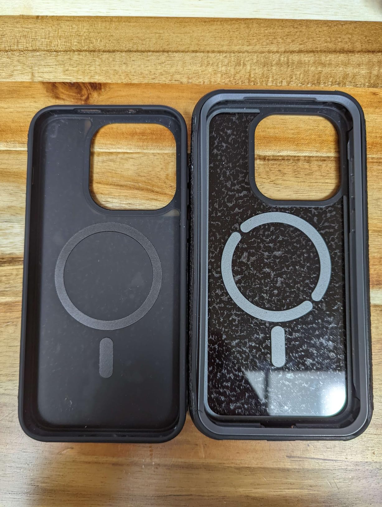 FNTCASE for Samsung Galaxy S25/S24 Case: Galaxy S24/S25 Phone Case [Fit with Magsafe] Translucent Matte Case [Screen Protector] Military Grade Shockproof Protective Phone Cover - Black customer photo 1