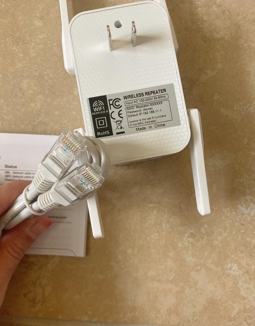 2026 Best WiFi Extender Signal Booster, Internet Extender Covers Up to 13389 Sq.ft for Home, Long Range WiFi Repeater with Ethernet Port, Wireless Router Amplifier Easy Setup, Wide Compatibility customer photo 2