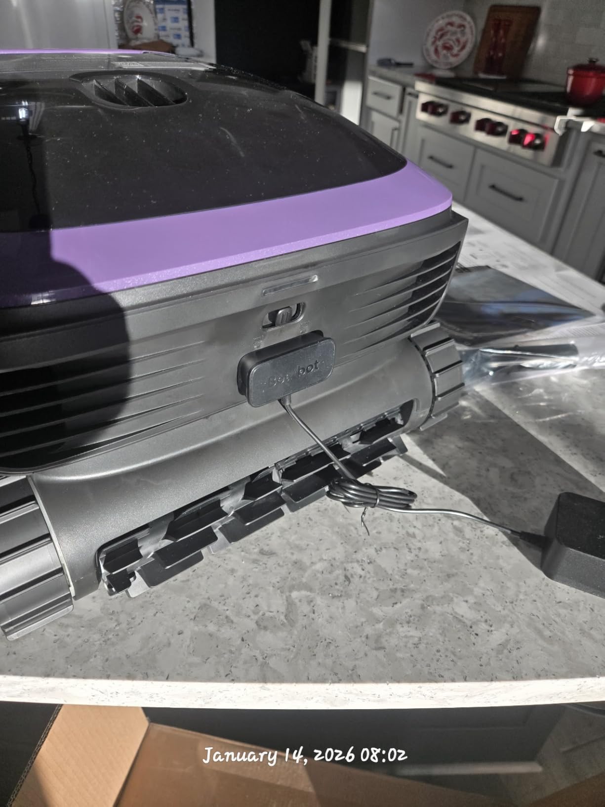 Beatbot Sora 70 Pool Vacuum Robot, 360° Top-to-Bottom Cleaning, Smart Surface Parking, 6L Capacity, 6800GPH Super Power for Above & In-Ground Pools Up to 3,200 sq. ft, Lavender Purple customer photo 1
