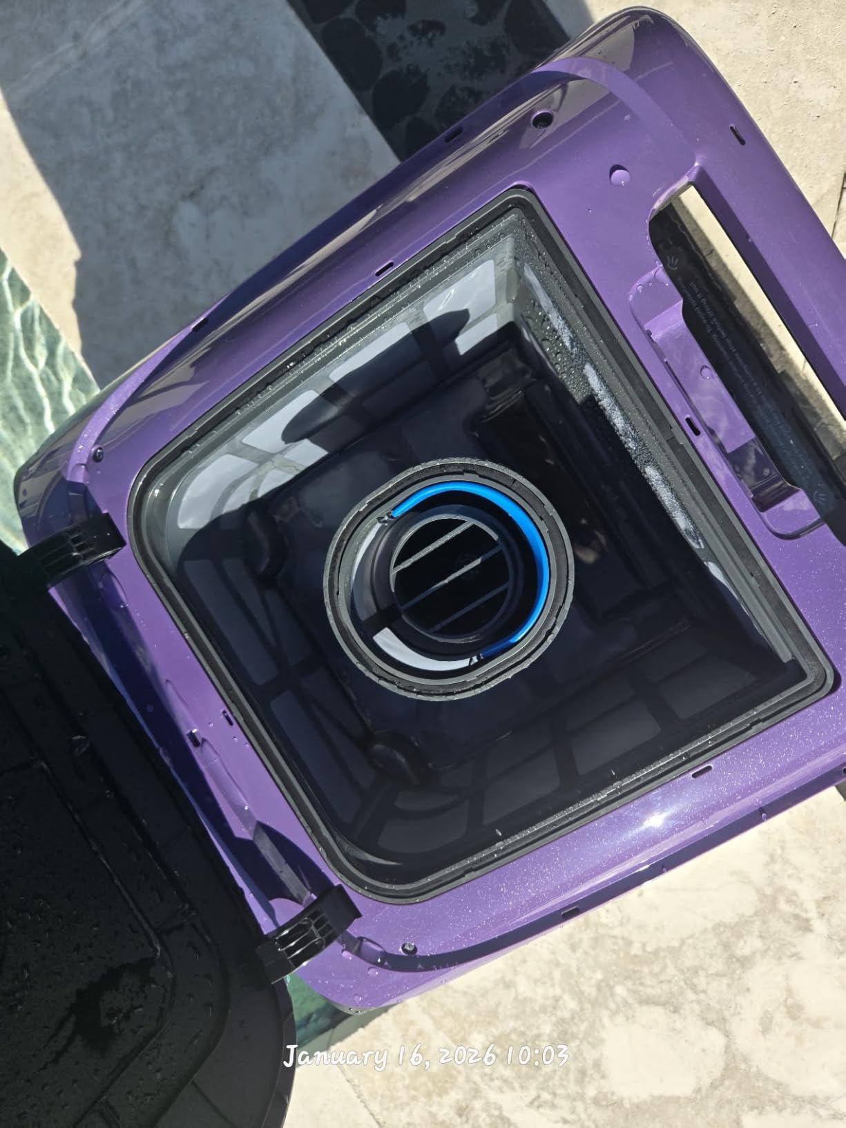 Beatbot Sora 70 Pool Vacuum Robot, 360° Top-to-Bottom Cleaning, Smart Surface Parking, 6L Capacity, 6800GPH Super Power for Above & In-Ground Pools Up to 3,200 sq. ft, Lavender Purple customer photo 2