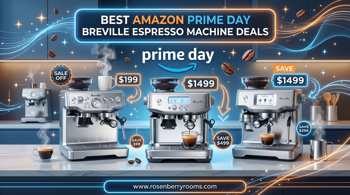 Best Amazon Prime Day Breville Espresso Machine Deals