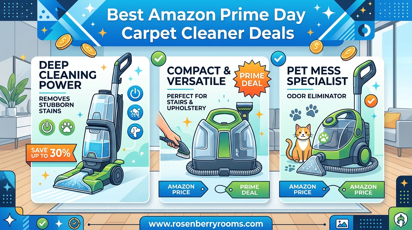 Best Amazon Prime Day Carpet Cleaner Deals