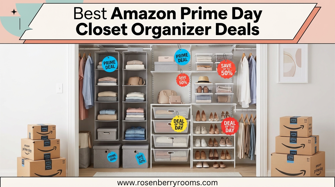 Best Amazon Prime Day Closet Organizer Deals