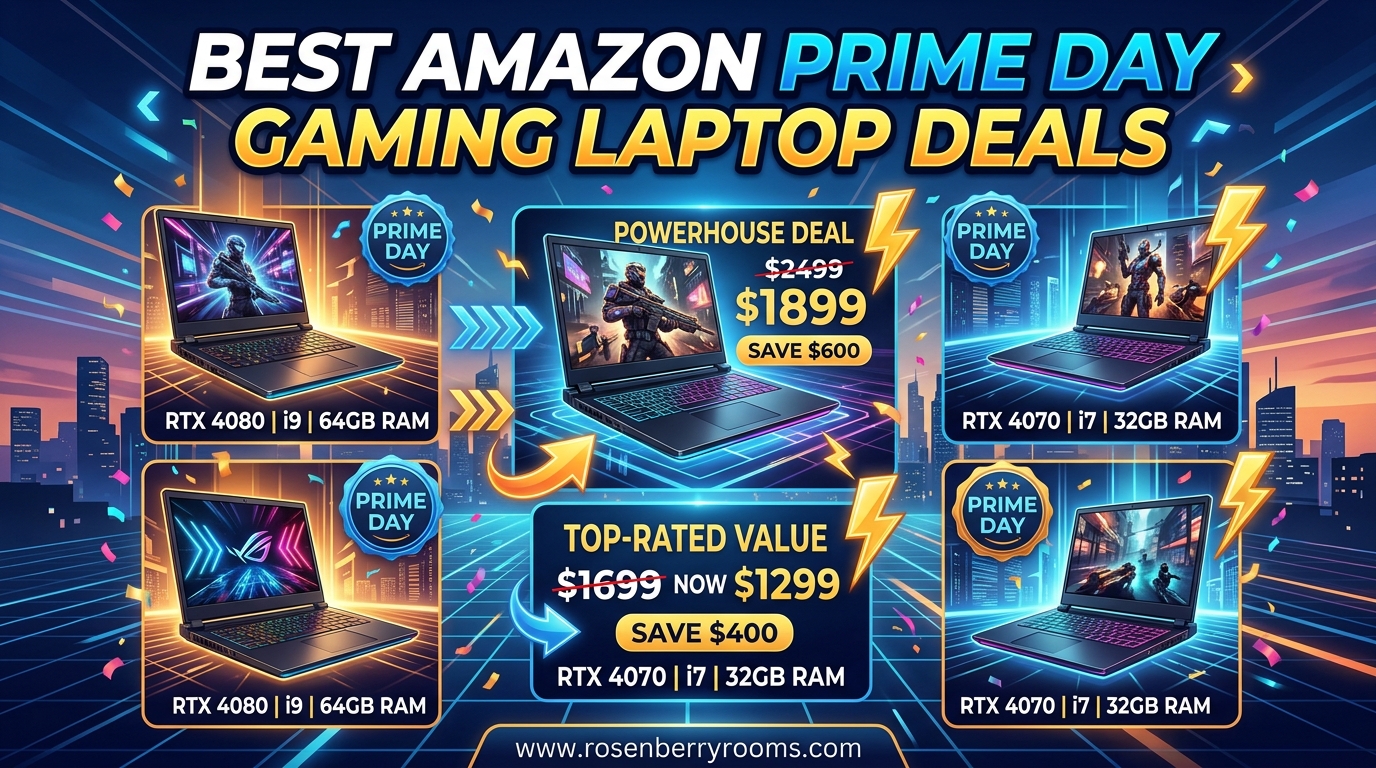 Best Amazon Prime Day Gaming Laptop Deals