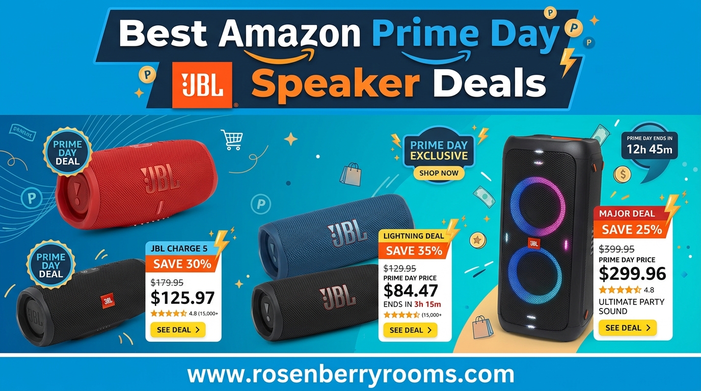 Best Amazon Prime Day JBL Speaker Deals