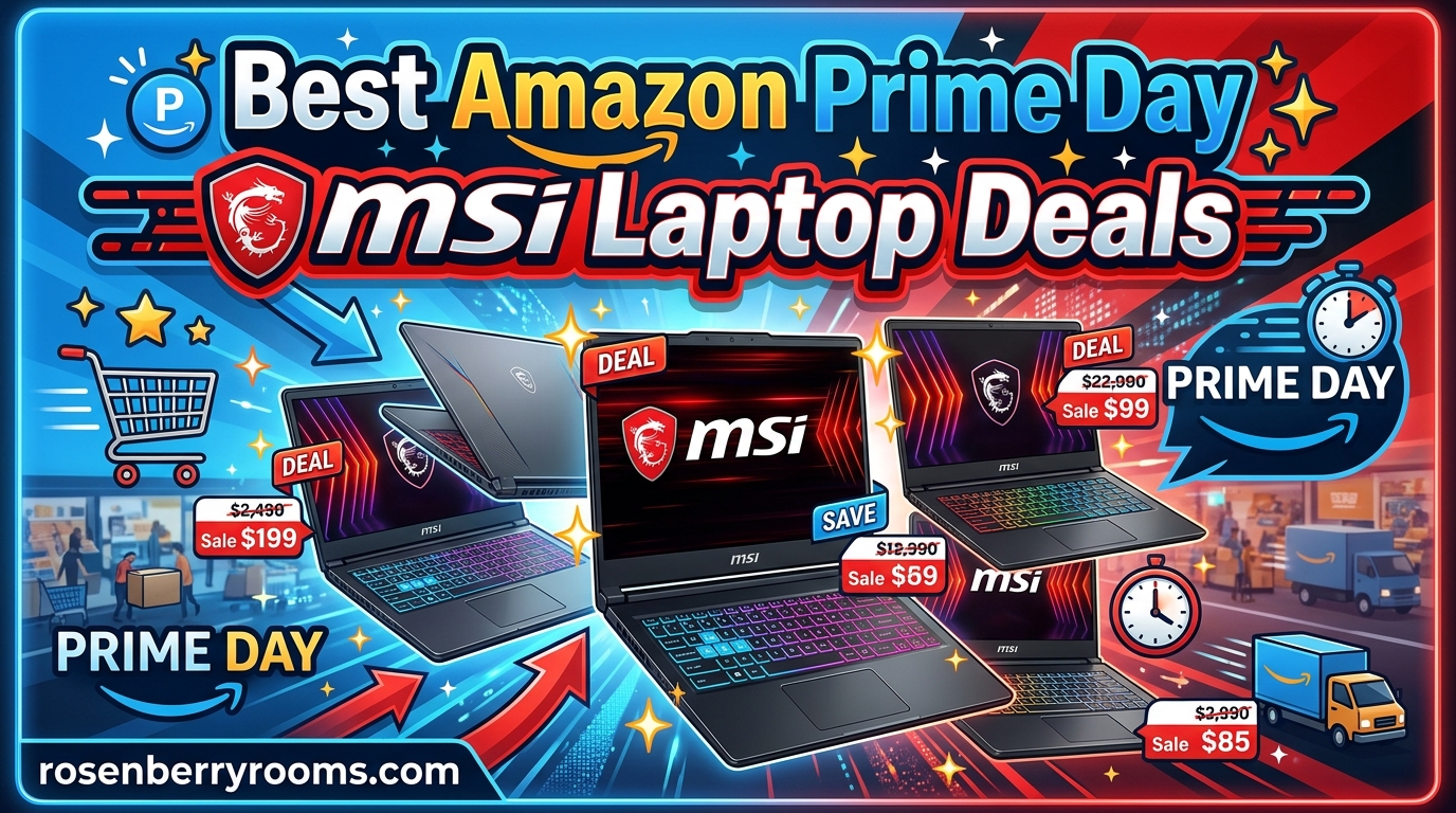 Best Amazon Prime Day MSI Laptop Deals
