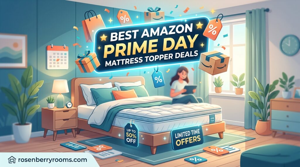 Current image: Best Amazon Prime Day Mattress Topper Deals