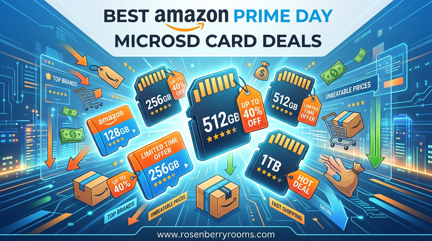 Best Amazon Prime Day MicroSD Card Deals