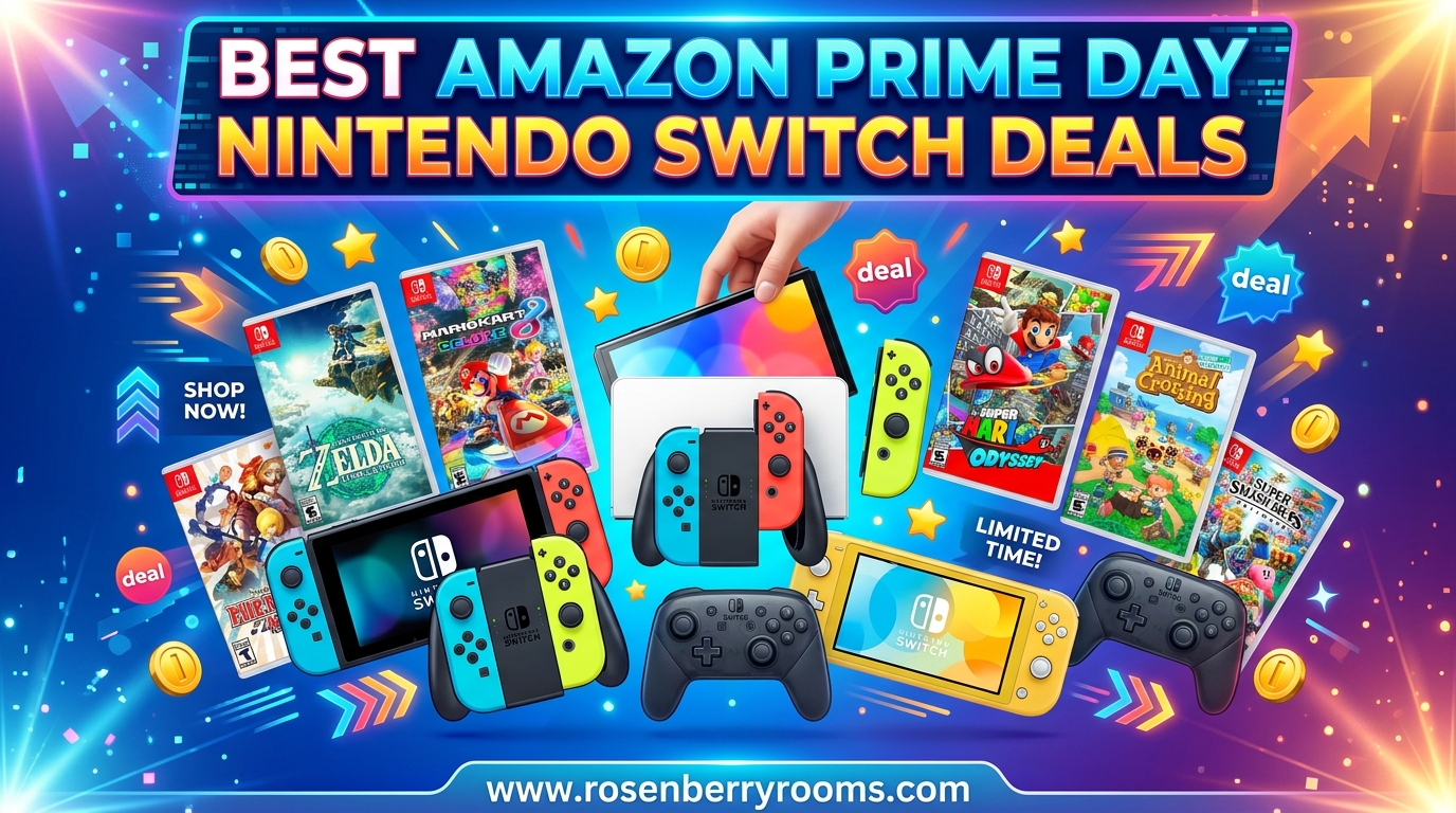 Best Amazon Prime Day Nintendo Switch Deals