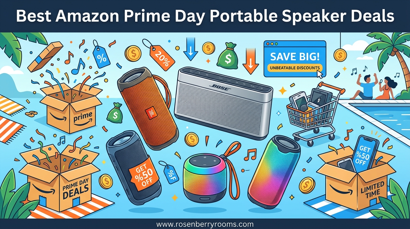 Best Amazon Prime Day Portable Speaker Deals