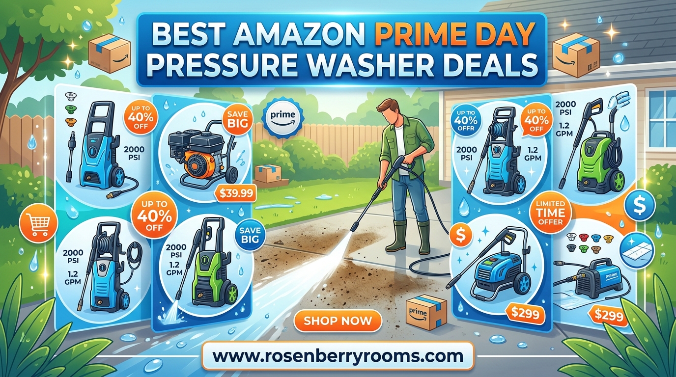 Best Amazon Prime Day Pressure Washer Deals