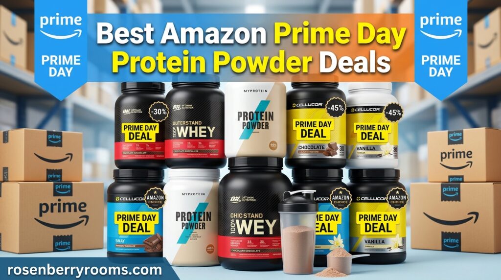 Current image: Best Amazon Prime Day Protein Powder Deals