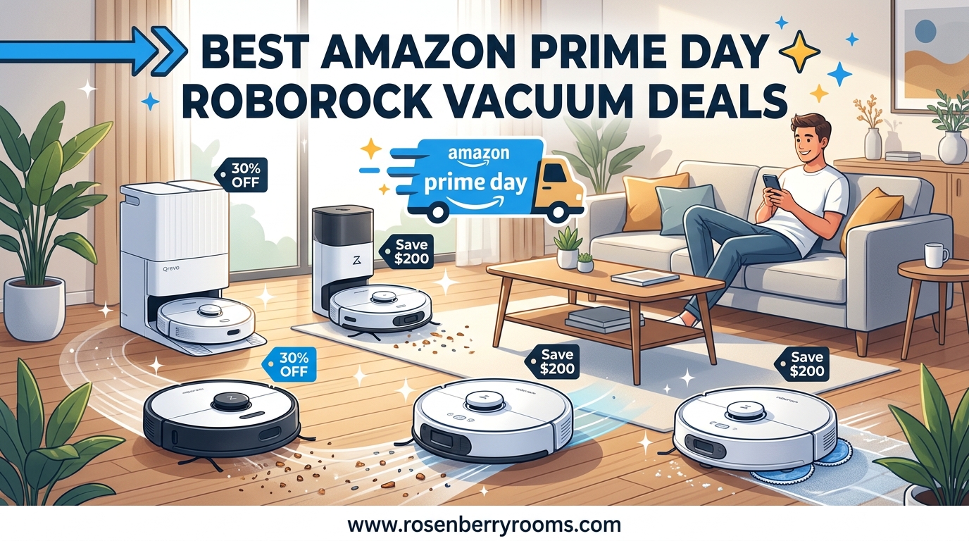 Best Amazon Prime Day Roborock Vacuum Deals