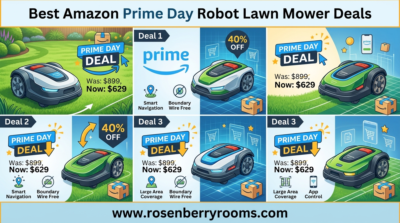 Best Amazon Prime Day Robot Lawn Mower Deals