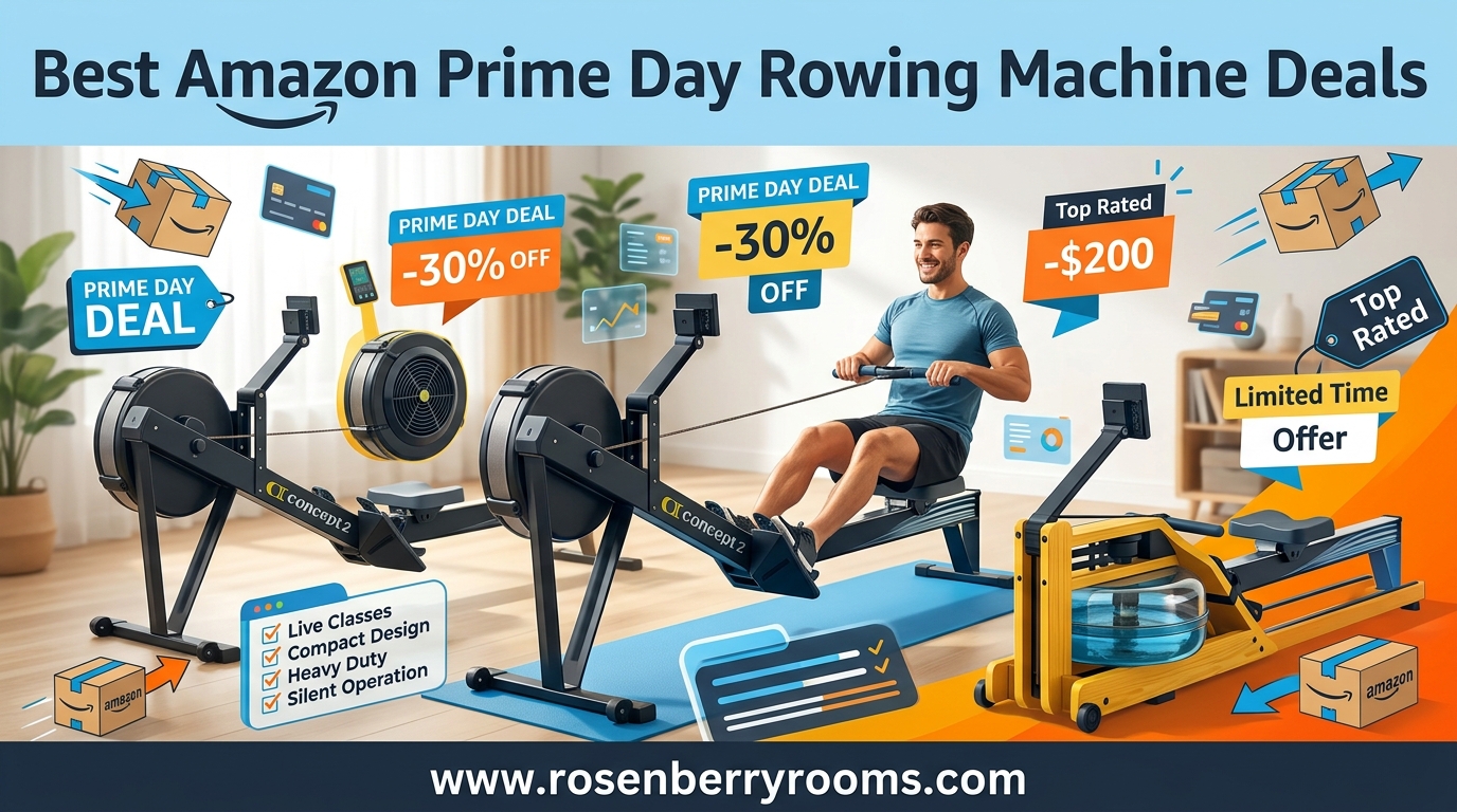 Best Amazon Prime Day Rowing Machine Deals
