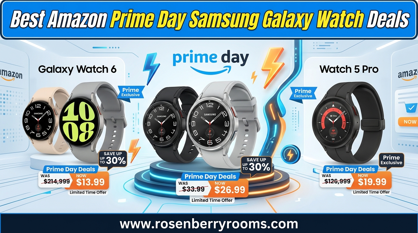 Best Amazon Prime Day Samsung Galaxy Watch Deals