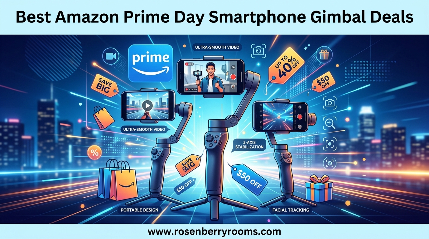 Best Amazon Prime Day Smartphone Gimbal Deals