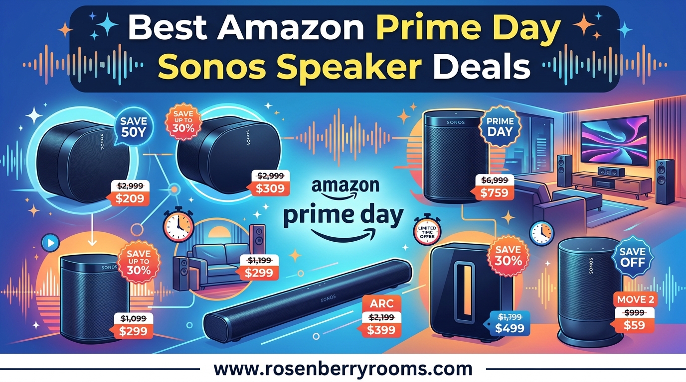 Best Amazon Prime Day Sonos Speaker Deals