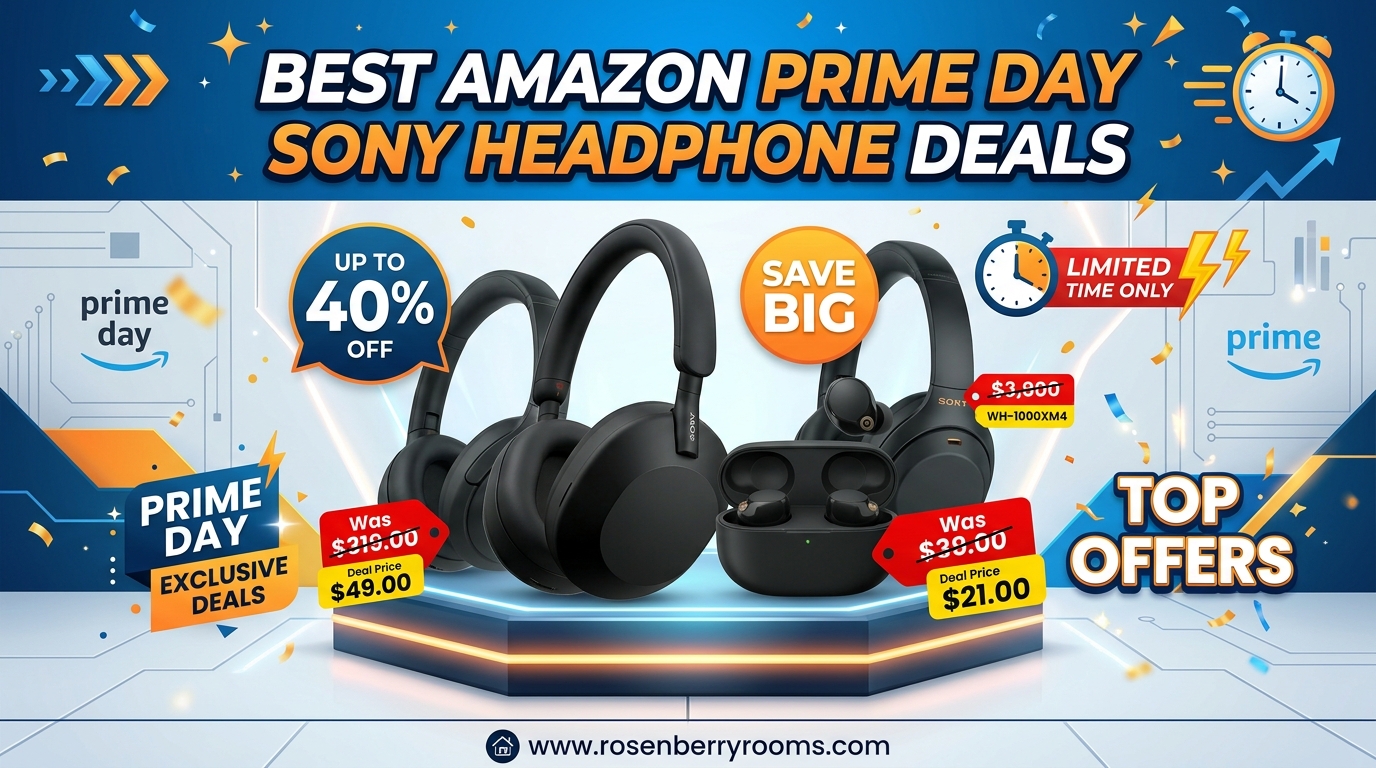Best Amazon Prime Day Sony Headphone Deals