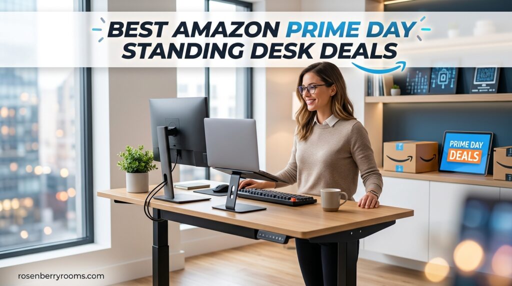 Current image: Best Amazon Prime Day Standing Desk Deals