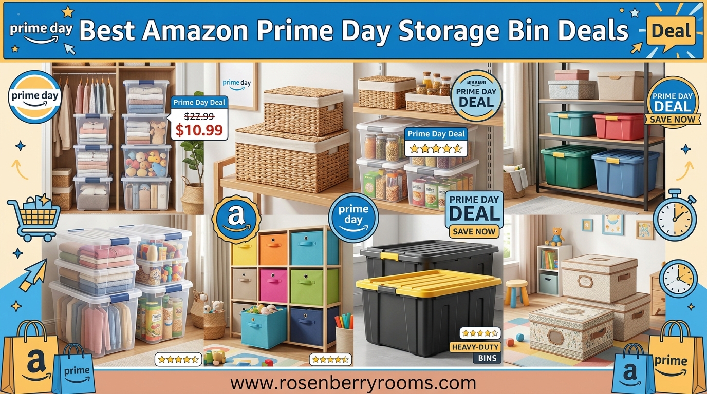 Best Amazon Prime Day Storage Bin Deals