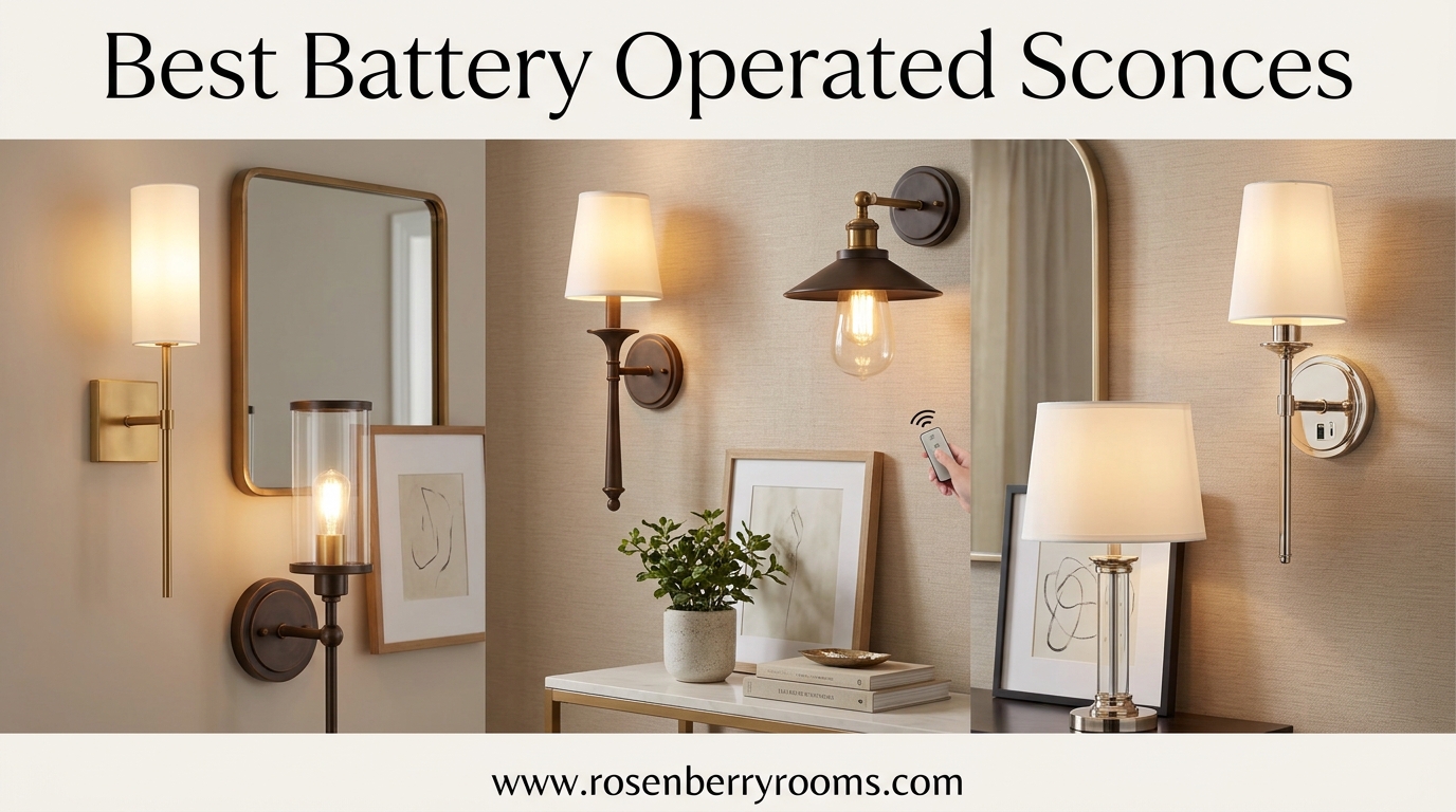 Best Battery Operated Sconces