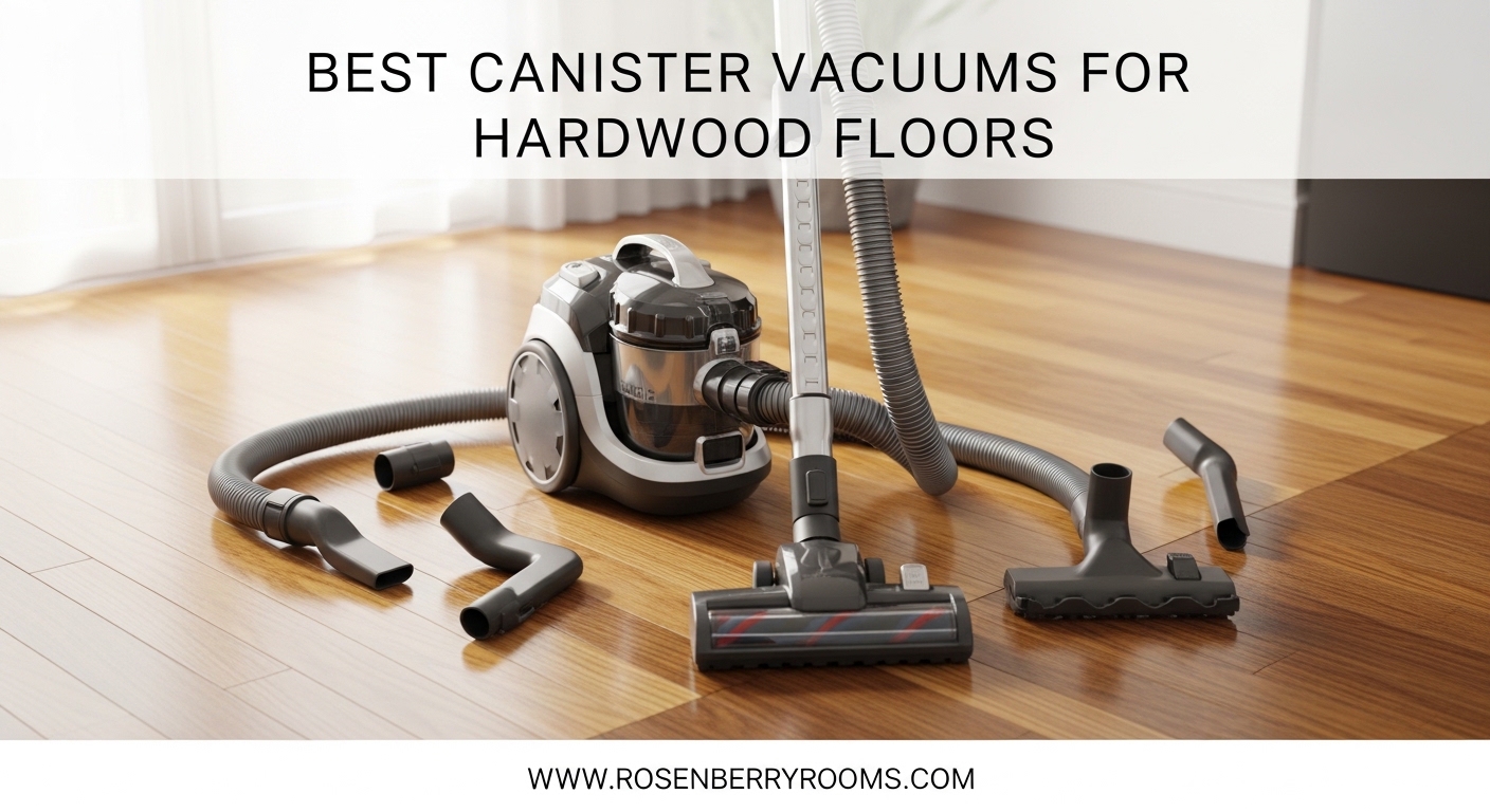 Best Canister Vacuums for Hardwood Floors