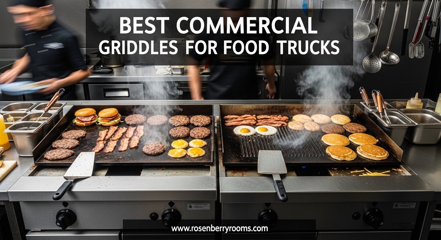 Best Commercial Griddles for Food Trucks