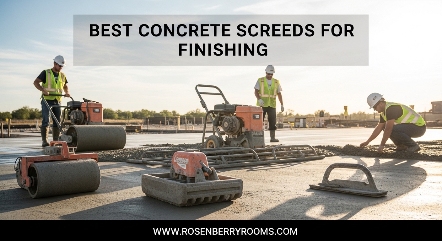 Best Concrete Screeds for Finishing