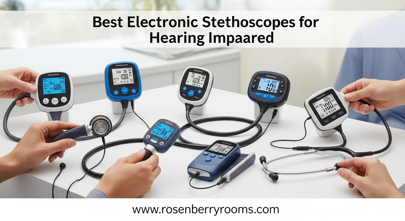 Best Electronic Stethoscopes for Hearing Impaired