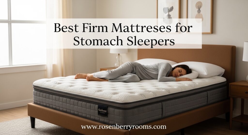 The current image has no alternative text. The file name is: Best-Firm-Mattresses-for-Stomach-Sleepers.jpeg