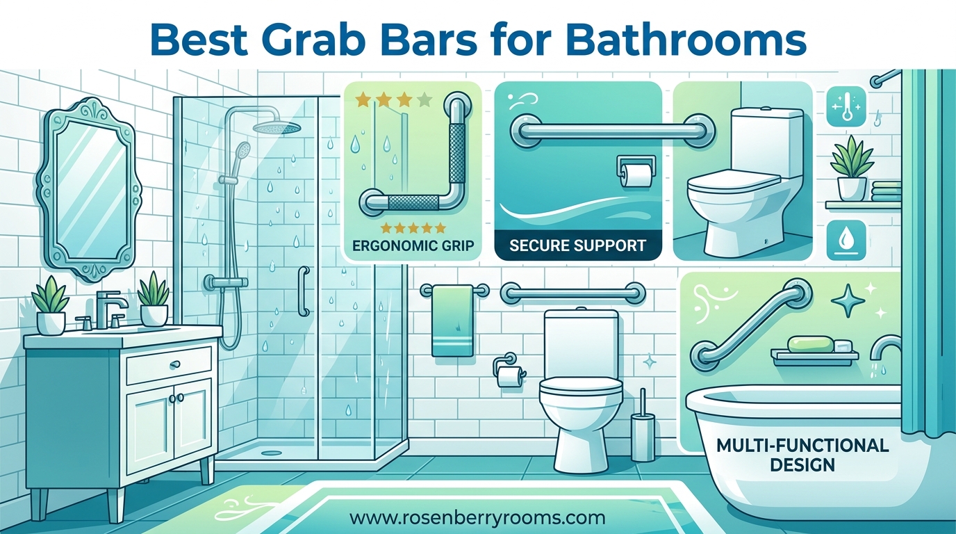 Best Grab Bars for Bathrooms