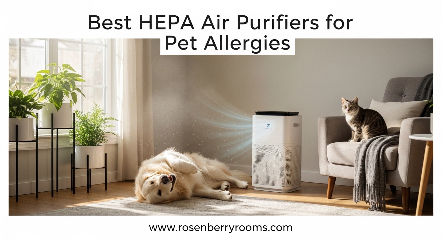 Best HEPA Air Purifiers for Pet Allergies