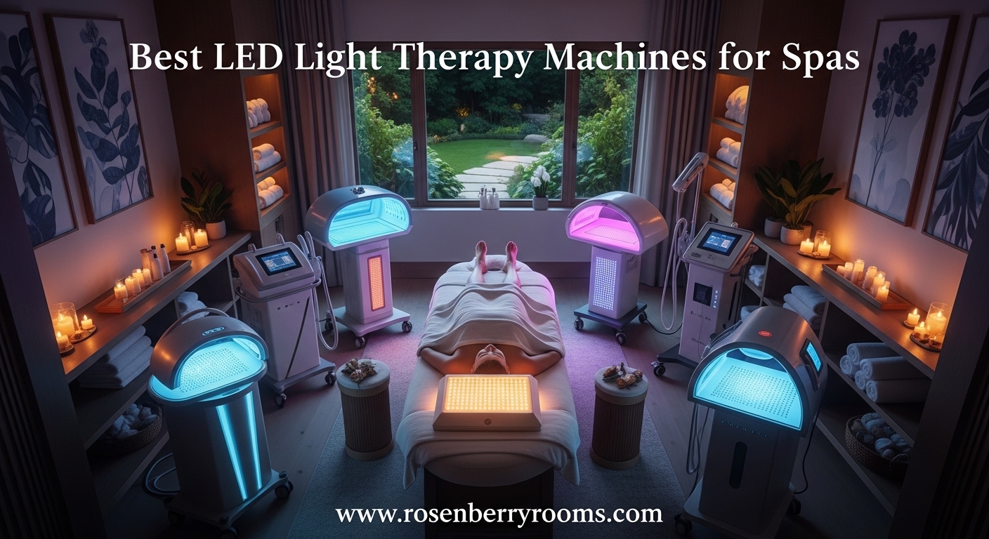 Best LED Light Therapy Machines for Spas