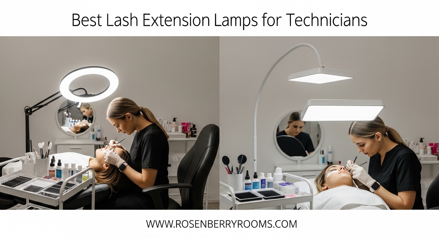 Best Lash Extension Lamps for Technicians