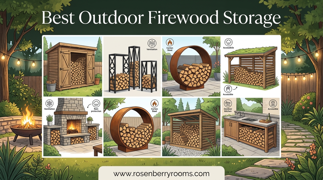Best Outdoor Firewood Storage