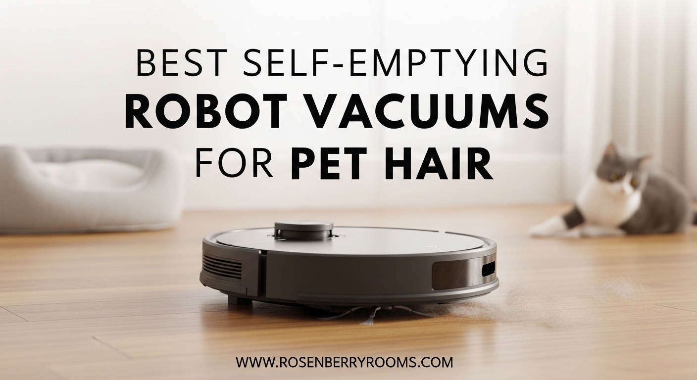 Best Self-Emptying Robot Vacuums for Pet Hair