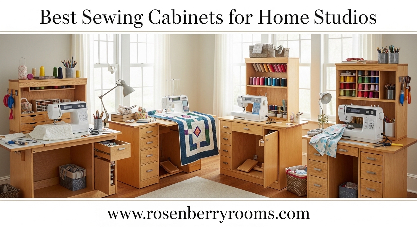 Best Sewing Cabinets for Home Studios