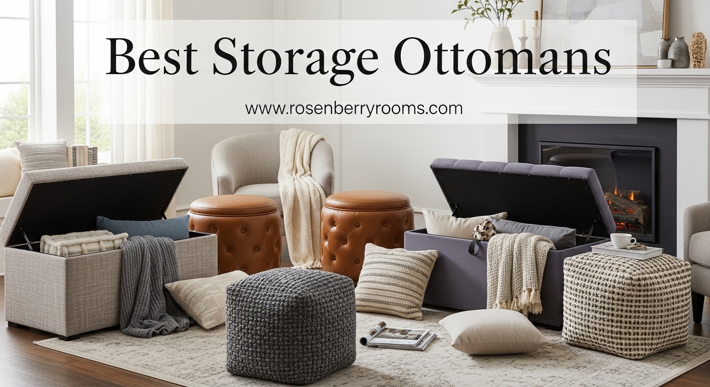 Best Storage Ottomans