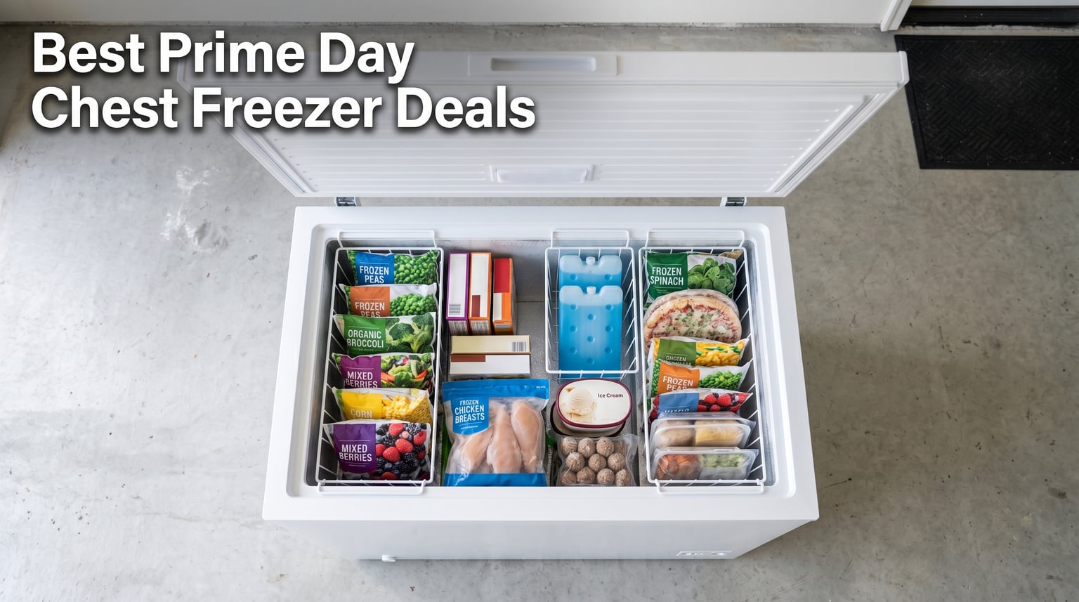 Best Amazon Prime Day Chest Freezer Deals 2026