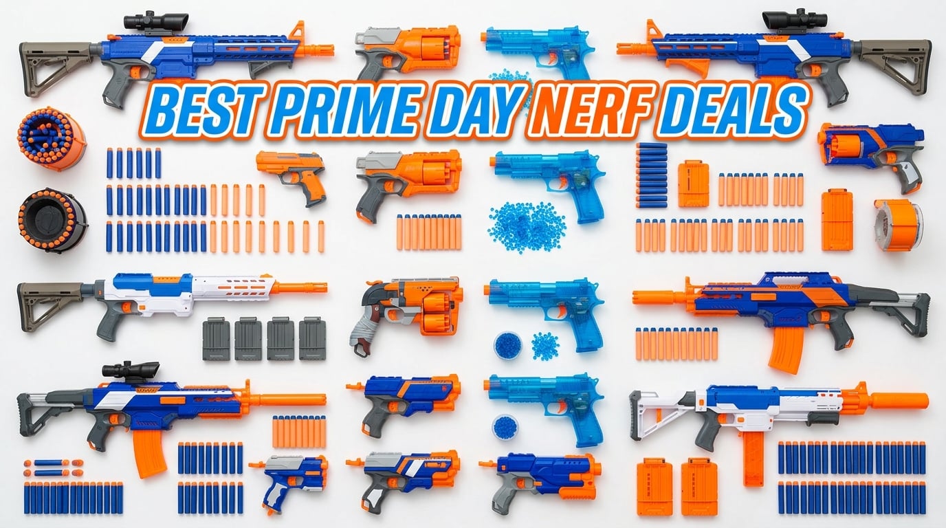 Best Amazon Prime Day Nerf Deals 2026