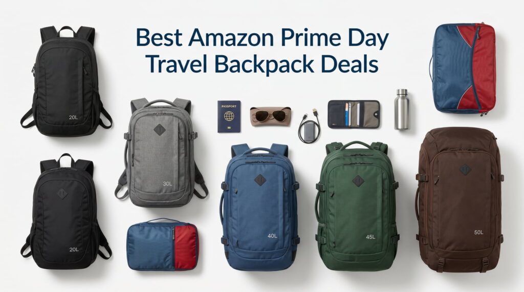 Current image: Best Amazon Prime Day Travel Backpack Deals 2026